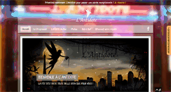 Desktop Screenshot of lantidote-paris.com